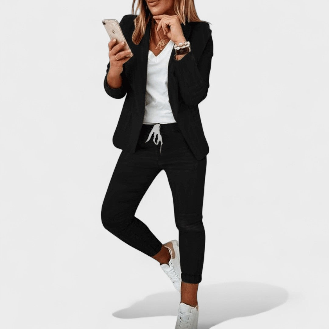 ELIANA - CONJUNTO ELEGANTE CON BLAZER