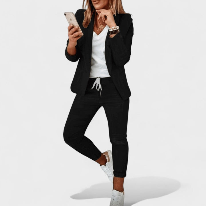 ELIANA - CONJUNTO ELEGANTE CON BLAZER