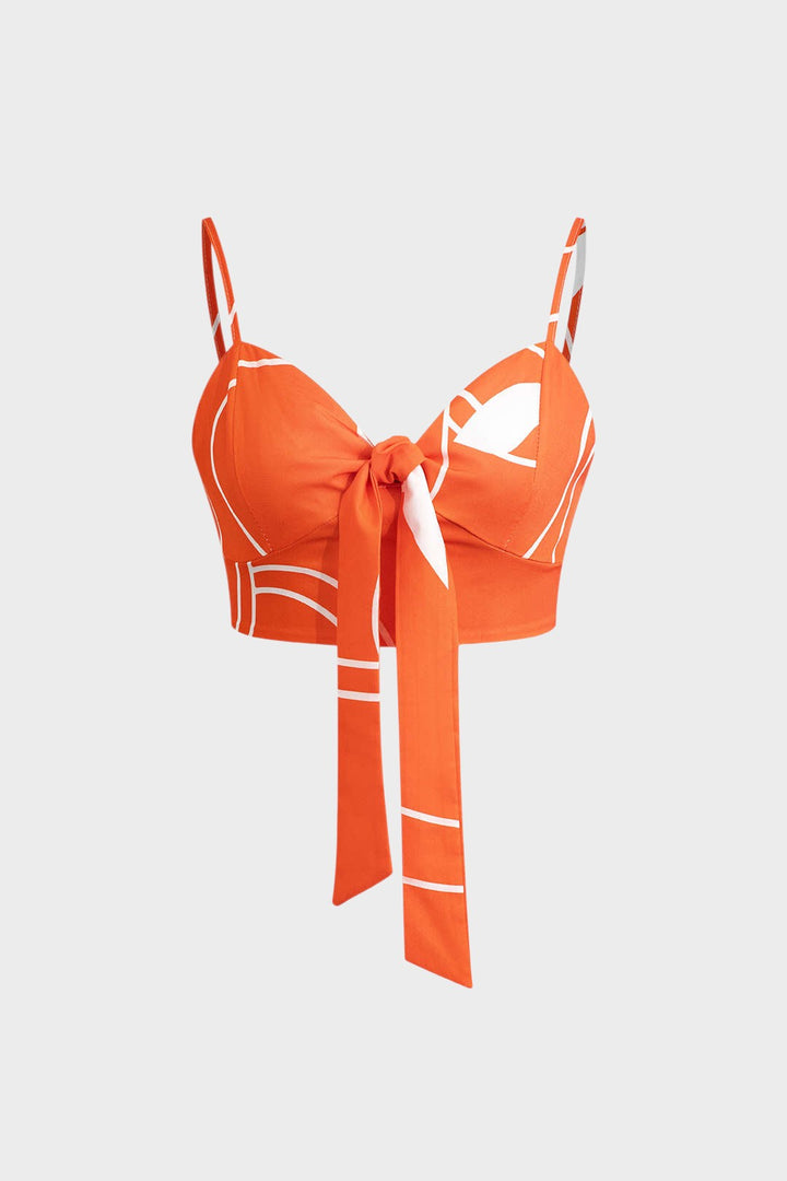 IRENE - CONJUNTO DE TOP CON NUDO