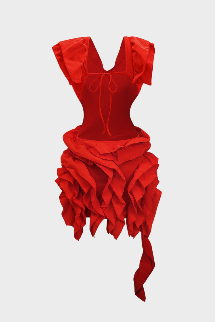 MARTA - VESTIDO CON PLIEGUES