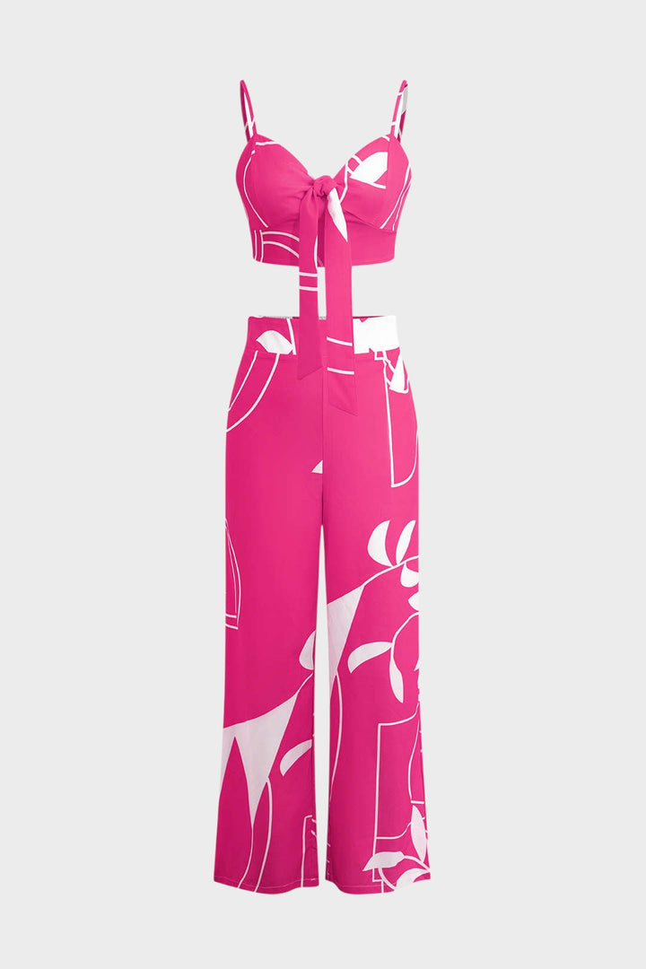 IRENE - CONJUNTO DE TOP CON NUDO