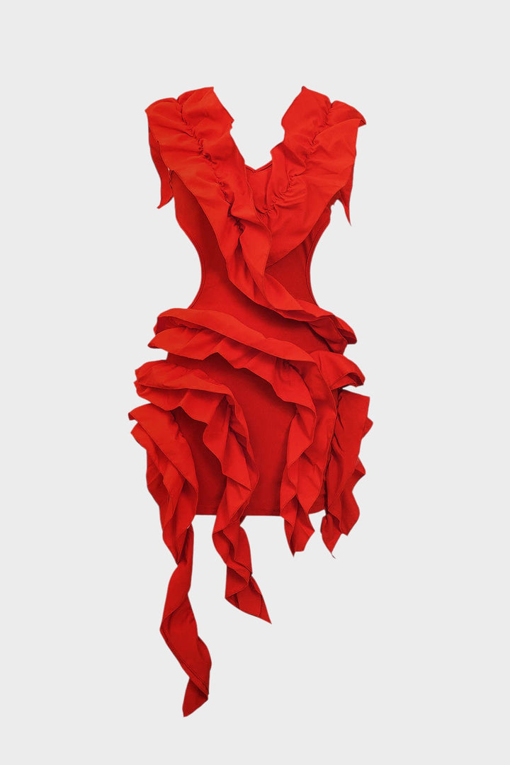 MARTA - VESTIDO CON PLIEGUES