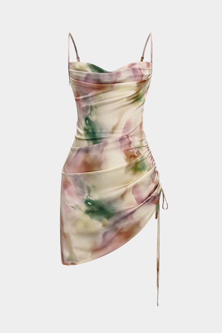 BEATRIZ - VESTIDO MINI TIE DYE SIN MANGAS