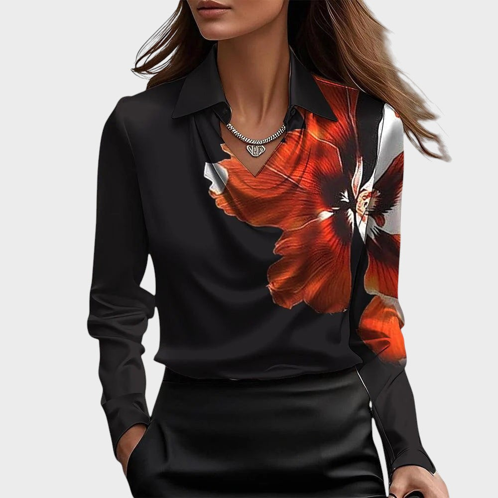 PILAR – BLUSA CON BRILLO LUJOSO