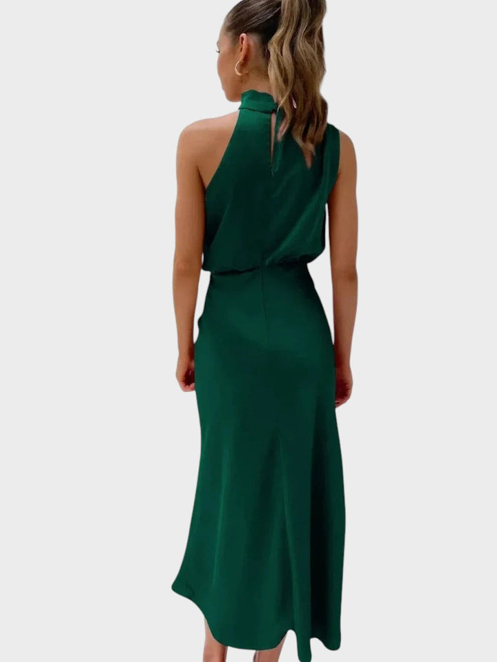 LUCRÉCIA – VESTIDO SEDA ELEGANTE
