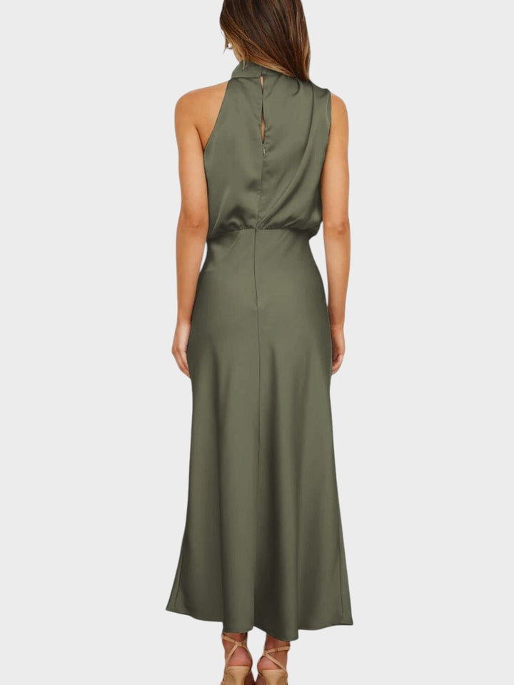 LUCRÉCIA – VESTIDO SEDA ELEGANTE