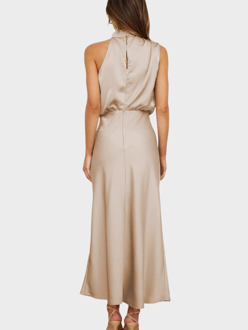 LUCRÉCIA – VESTIDO SEDA ELEGANTE