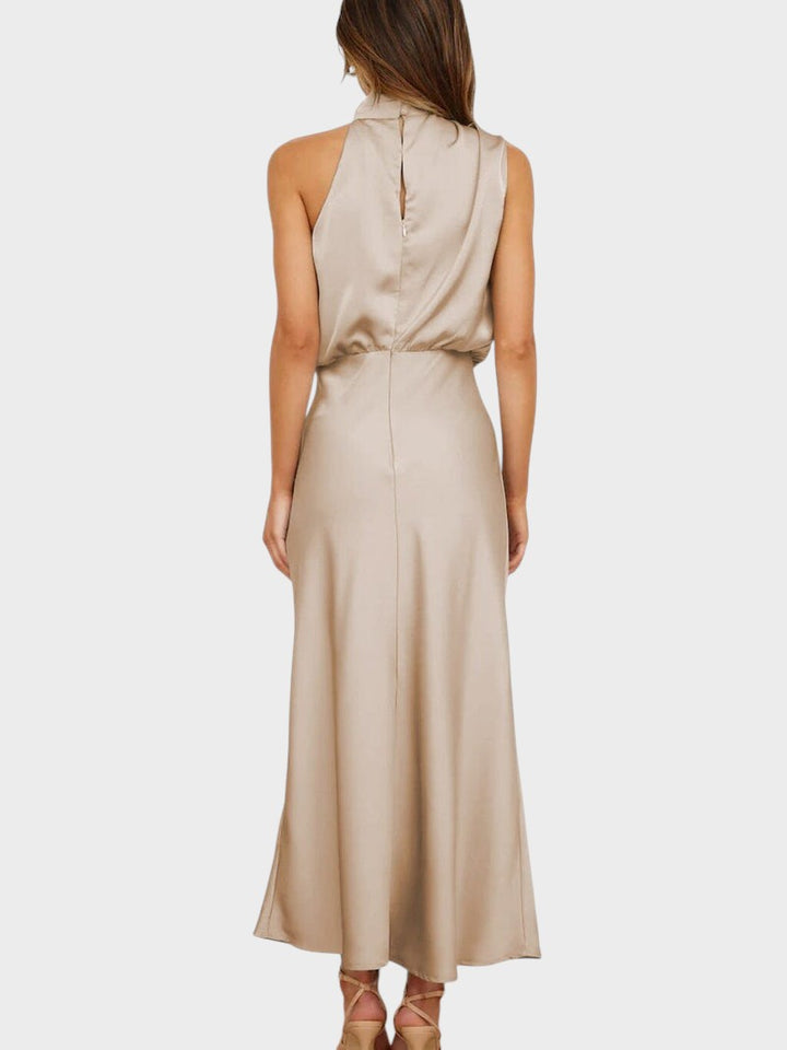 LUCRÉCIA – VESTIDO SEDA ELEGANTE