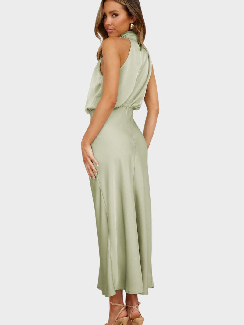 LUCRÉCIA – VESTIDO SEDA ELEGANTE