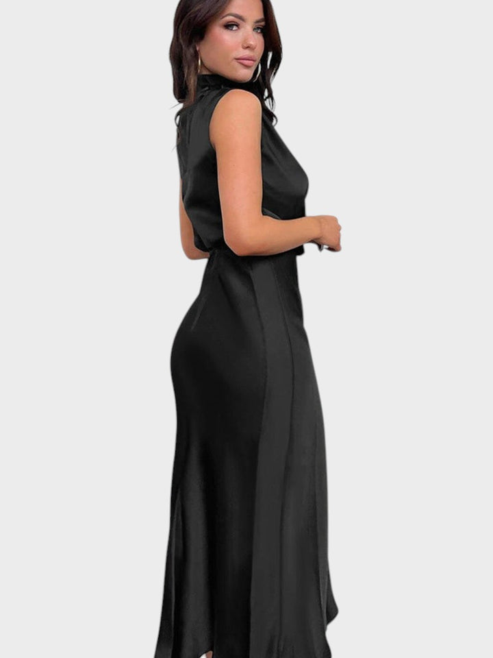 LUCRÉCIA – VESTIDO SEDA ELEGANTE
