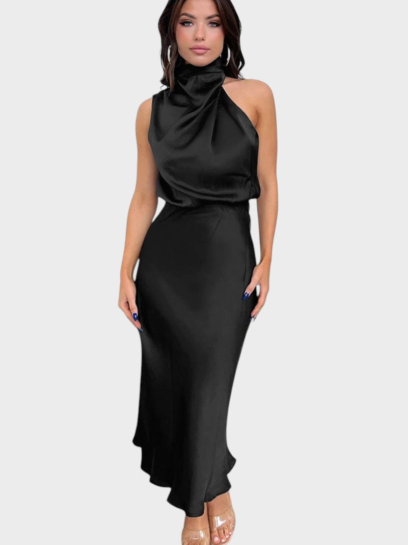 LUCRÉCIA – VESTIDO SEDA ELEGANTE
