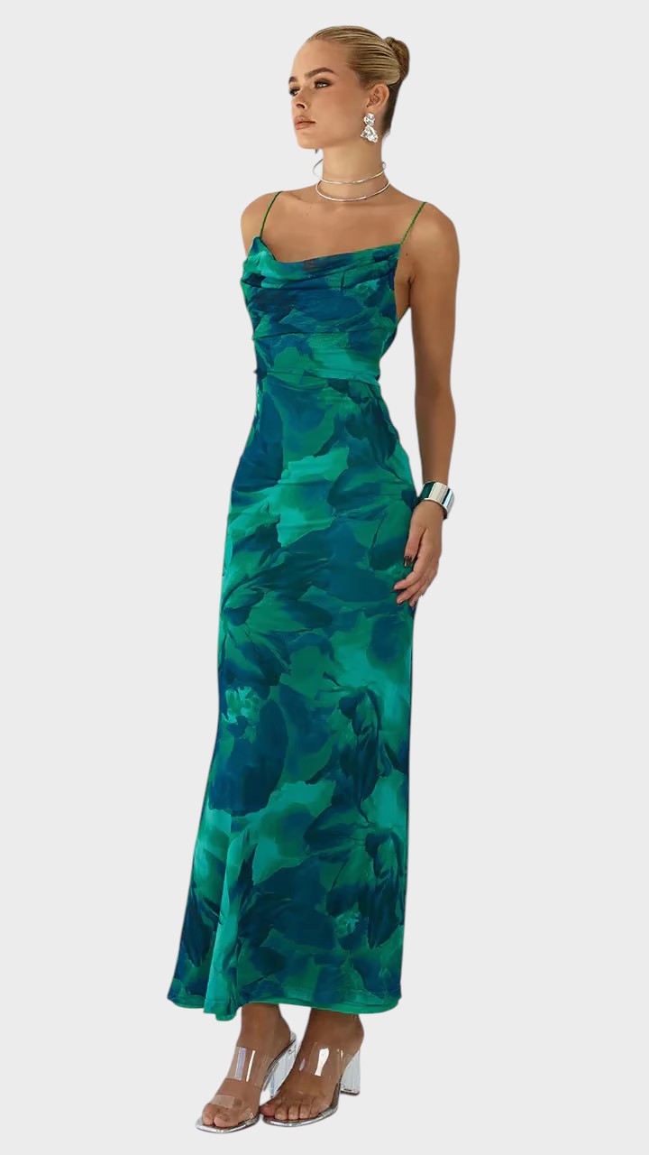 AVILA - VESTIDO MAXI BODYCON SIN MANGAS