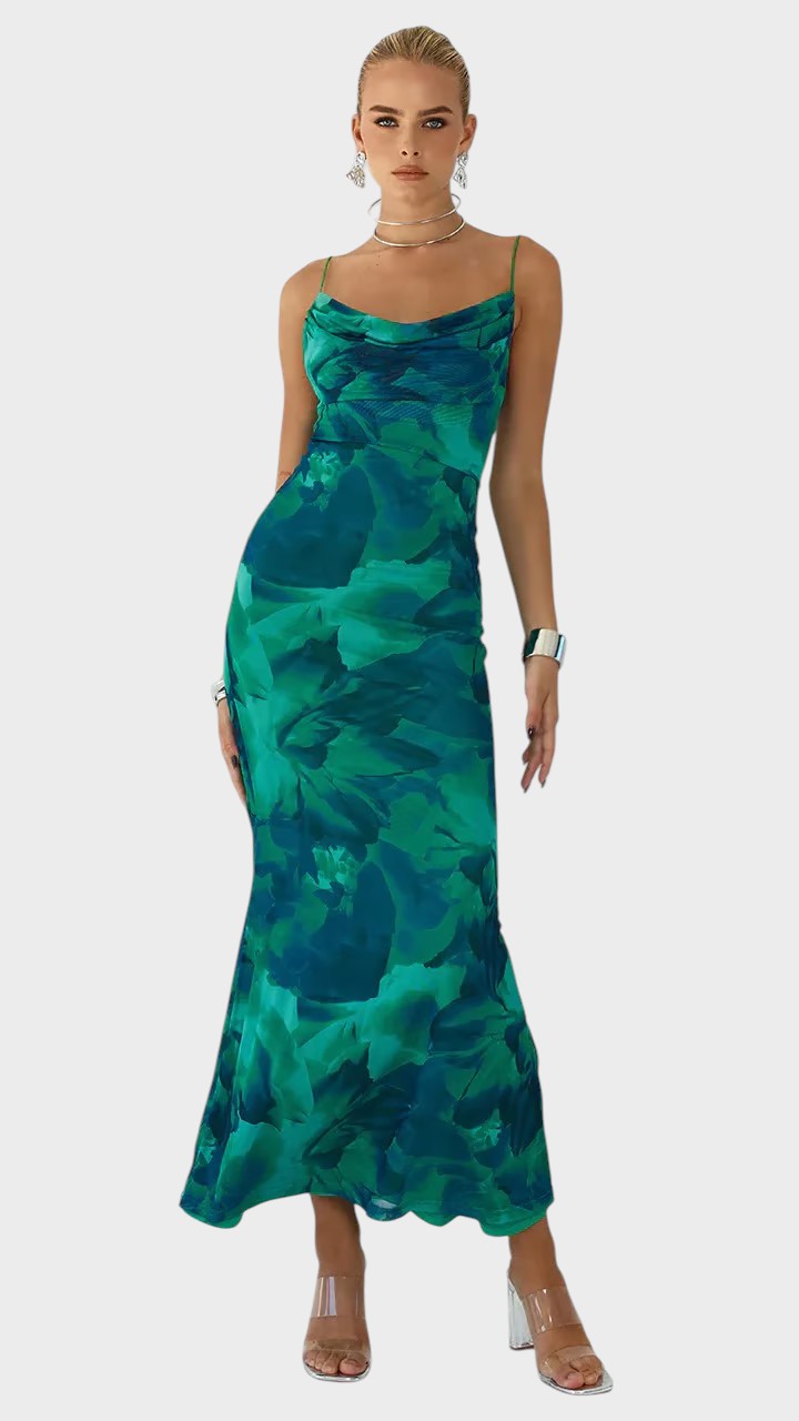 AVILA - VESTIDO MAXI BODYCON SIN MANGAS