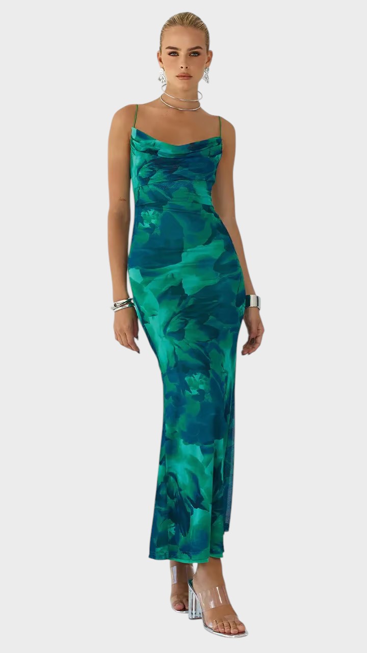 AVILA - VESTIDO MAXI BODYCON SIN MANGAS