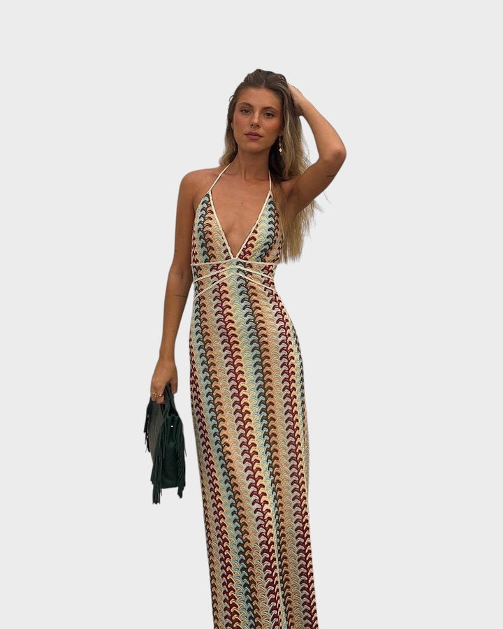 ALMERIA - VESTIDO PLAYERO BOHO DE GANCHILLO