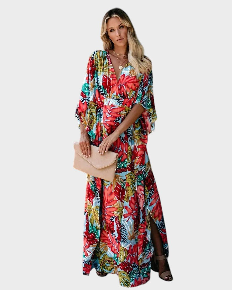 JUNIPER - VESTIDO MAXI BOHO