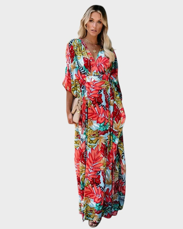 JUNIPER - VESTIDO MAXI BOHO